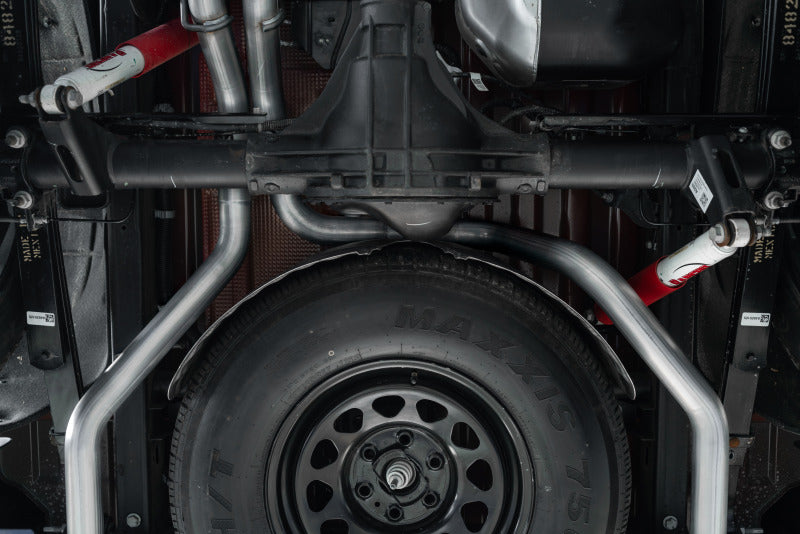 MBRP PS5065AL - MBRPS5065AL - MBRP 19-Up Chevy Silverado 1500 6.2L 2.5in Catback Dual Rear Exit Aluminized - Shipped in Europe - Tuningsupply.com