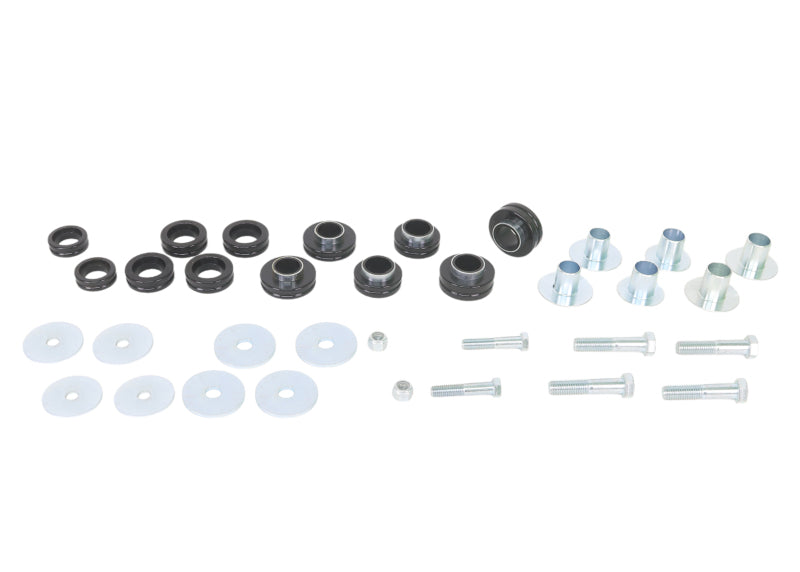 Whiteline W93494 - WHLW93494 - Whiteline 1967 Chevrolet Chevy II Body Mount Bushing Set - Shipped in Europe - Tuningsupply.com