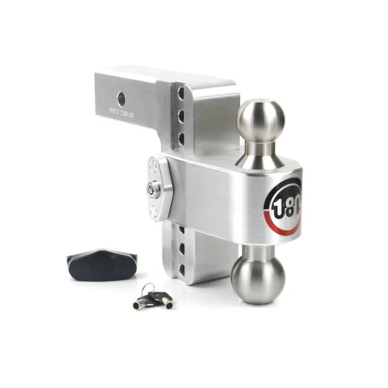Weigh Safe LTB6-2.5 - WEILTB6-2.5 - Weigh Safe 180 Hitch 6in Drop Hitch & 2.5in Shank (10K/18.5K GTWR) - Aluminum - Shipped in Europe - Tuningsupply.com