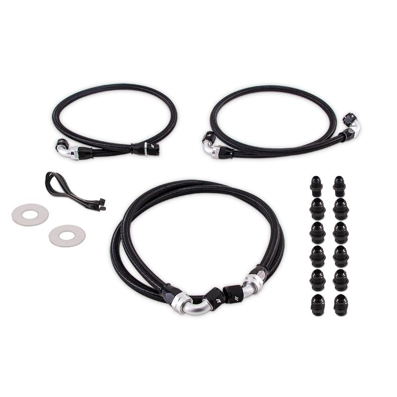 Mishimoto MMTCL-DMAX-01 - MISMMTCL-DMAX-01 - Mishimoto 01-05 Chevrolet/GMC 6.6L Duramax (LB7/LLY) Transmission Cooler Line Kit - Shipped in Europe - Tuningsupply.com