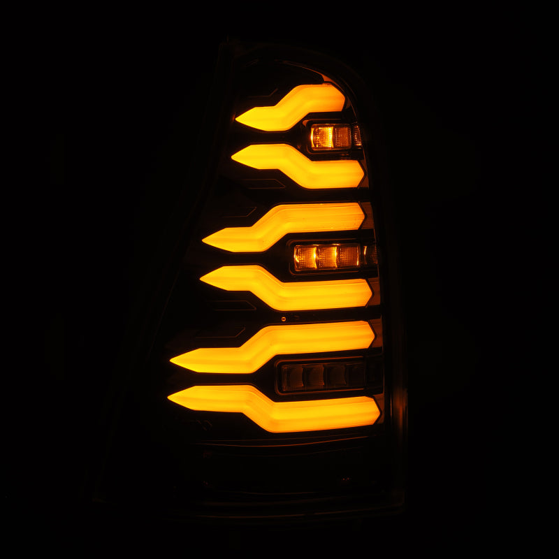 AlphaRex 690070 - ARX690070 - AlphaRex 03-09 Toyota 4Runner LUXX-Series LED Tail Lights- Black - Shipped in Europe - Tuningsupply.com