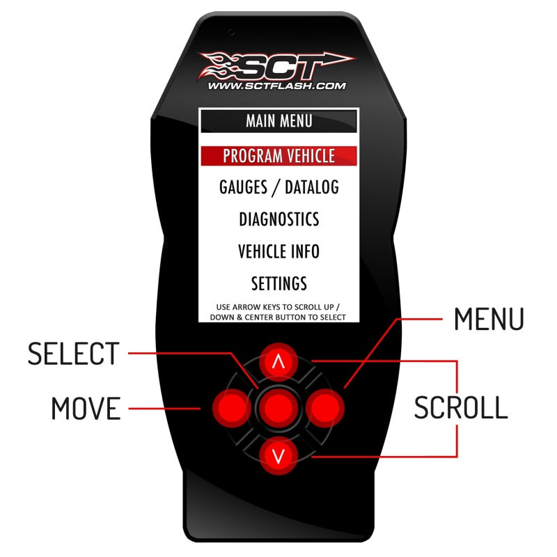 SCT Performance 7015PEO - SCT7015PEO - SCT Ford Cars & Trucks (Gas & Diesel) X4 Power Flash Programmer EO Certified - Shipped in Europe - Tuningsupply.com