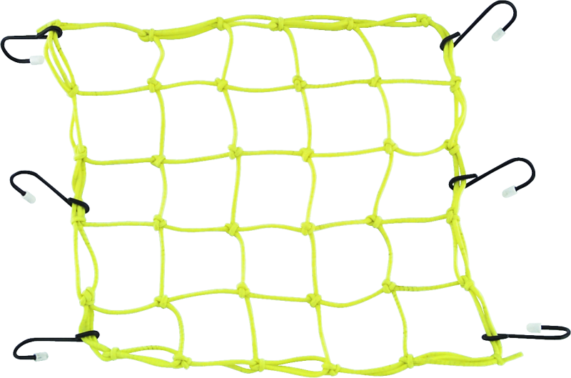 BikeMaster 100011 - BKM100011 - BikeMaster Stretch Net - Yellow - Shipped in Europe - Tuningsupply.com