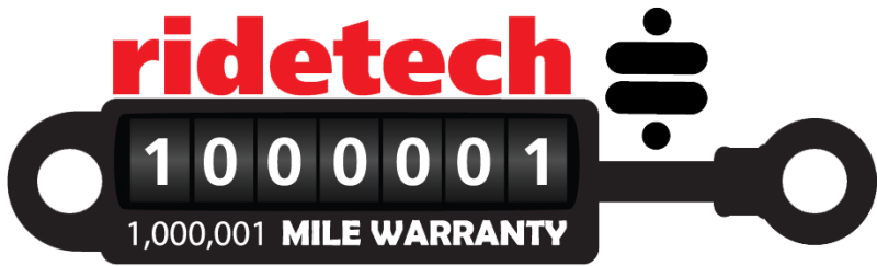 Ridetech 24359901 - RID24359901 - Ridetech TQ Series CoilOver Shock 5.2in Travel 2.5in Coil Triple Adjustable Eye/Eye Mounting - Shipped in Europe - Tuningsupply.com