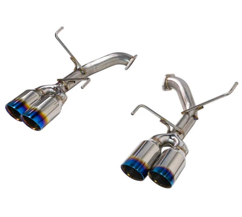 Remark RO-TTVB-D4 - REMRO-TTVB-D4 - Remark 2022+ Subaru WRX (VB) 4in Axleback Exhaust w/ Burnt Stainless Double Wall Tip - Shipped in Europe - Tuningsupply.com