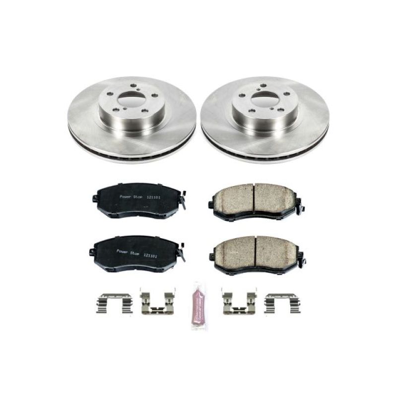 PowerStop KOE6111 - PSBKOE6111 - Power Stop 13-16 Subaru BRZ Front Autospecialty Brake Kit - Shipped in Europe - Tuningsupply.com