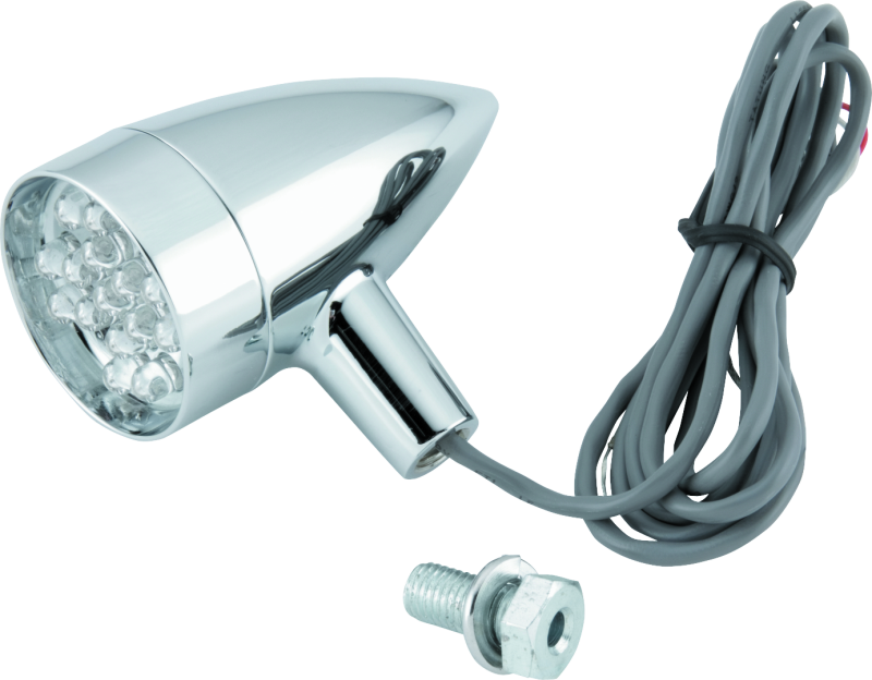 Bikers Choice 482418 - BKC482418 - Bikers Choice Chrome Mini Turn Signal Amber Universal Custom - Shipped in Europe - Tuningsupply.com