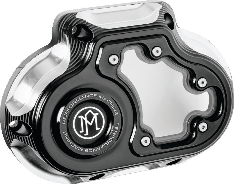 Performance Machine 0177-2081M-BM - PFM0177-2081M-BM - Performance Machine Vision Clutch Cover W/Bezel - Contrast Cut - Shipped in Europe - Tuningsupply.com