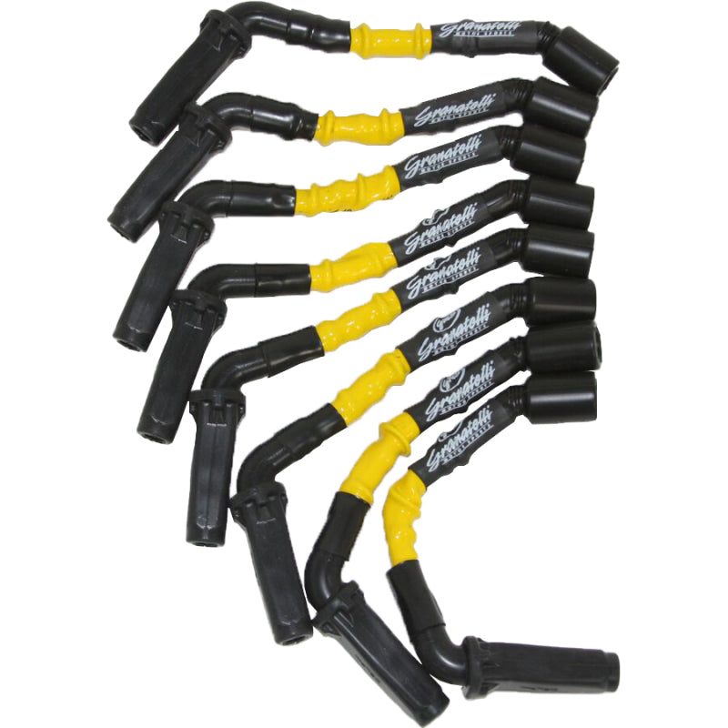 Granatelli Motor Sports 28-1811HTY - GMS28-1811HTY - Granatelli 99-23 GM 6.0L/6.2L LS2/LS3/LSA/LS7/LS9 Hi-Perf Coil-Near-Plug Wire Conn Kit w/Ylw Jacket - Shipped in Europe - Tuningsupply.com