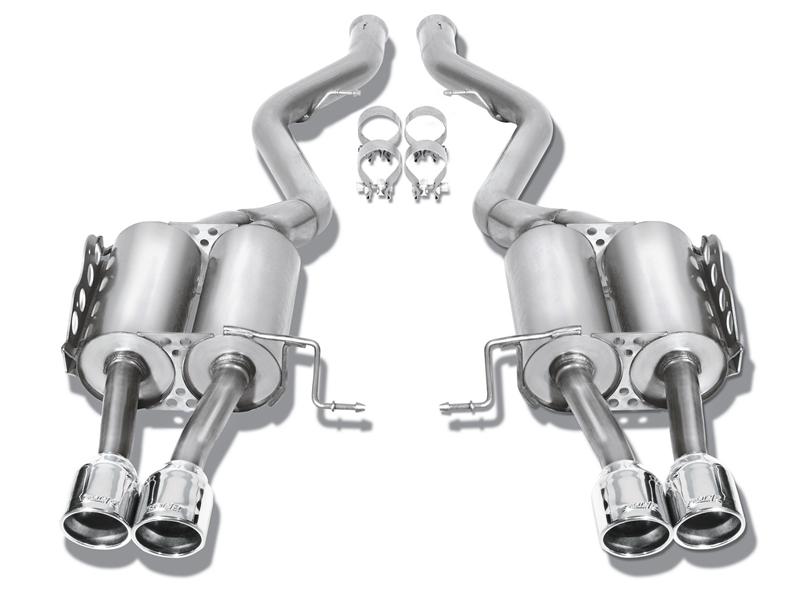 Borla - BOR140404 - Borla 10-12 Ford F-150 Raptor 6.2L V8 2/4WD AT Touring SS Catback Exhaust - Shipped in Europe - Tuningsupply.com