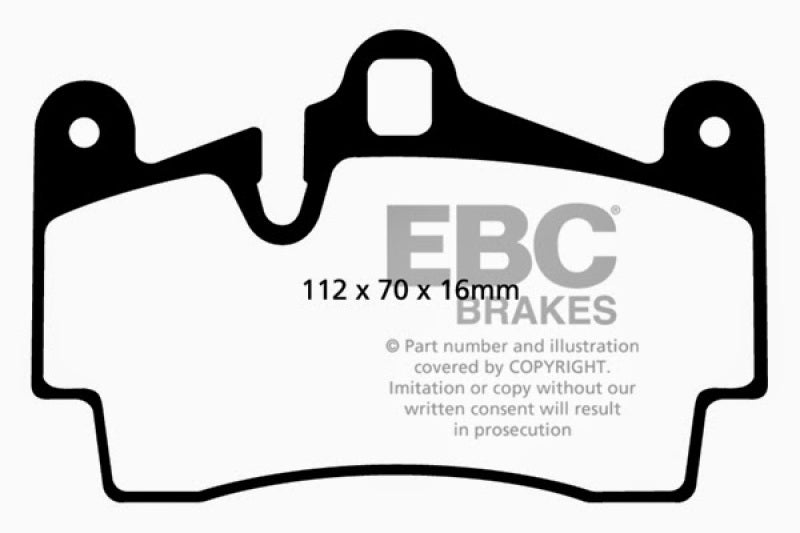 EBC DP51474NDX - EBCDP51474NDX - EBC Brakes Bluestuff Street and Track Day Brake Pads - Shipped in Europe - Tuningsupply.com