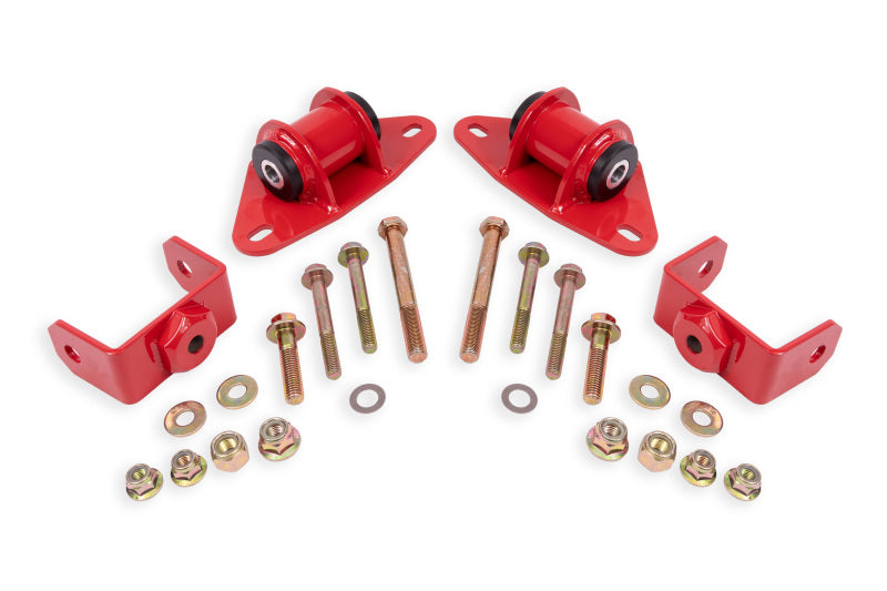 BMR Suspension MM571R - BMRMM571R - BMR 14-19 Chevrolet Corvette Motor Mount Kit - Red - Shipped in Europe - Tuningsupply.com