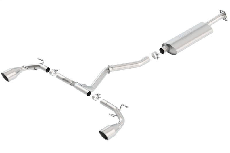 Borla 140496 - BOR140496 - Borla 13-15 Scion FR-S 2.0L 4cyl 6spd / 13 Subaru BRZ 2.0L 4cyl 6spd SS Catback Exhaust - Shipped in Europe - Tuningsupply.com