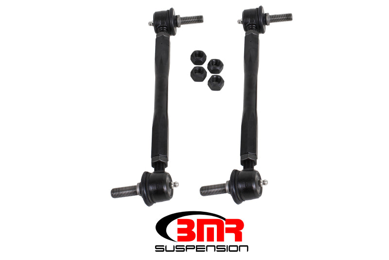 BMR Suspension ELK010 - BMRELK010 - BMR 05-14 S197 Mustang Front Sway Bar End Link Kit - Black - Shipped in Europe - Tuningsupply.com