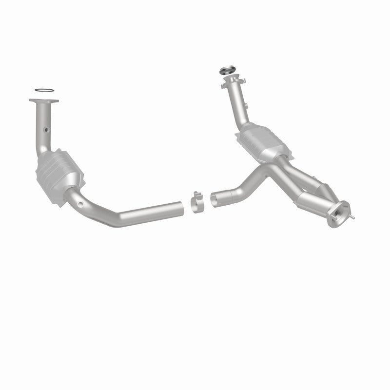 Magnaflow 93419 - MAG93419 - MagnaFlow Conv DF 02-06 Cadillac Escalade / 02-06 Chevy Avalanche 5.3L Dual Conv Y-Pipe Assembly 2WD - Shipped in Europe - Tuningsupply.com
