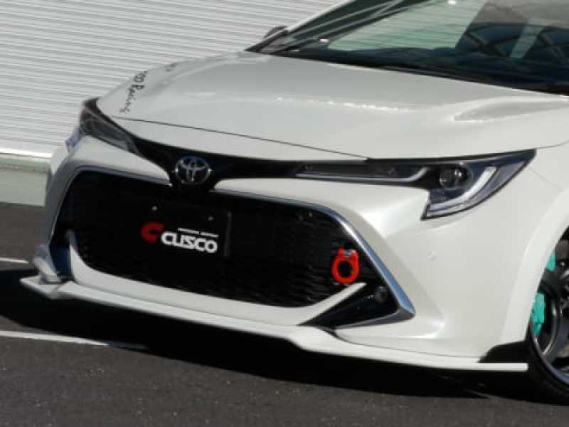 Cusco - CUS1A9 820 F - Cusco 19+ Toyota Corolla Hatchback Front Lip Spoiler (Primer/Unpainted) - Shipped in Europe - Tuningsupply.com