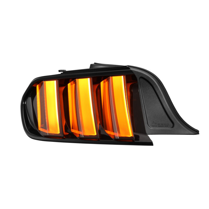 AlphaRex 655010 - ARX655010 - AlphaRex 15-23 Ford Mustang NOVA-Series Prismatic LED Tail Lights Alpha-Black - Shipped in Europe - Tuningsupply.com