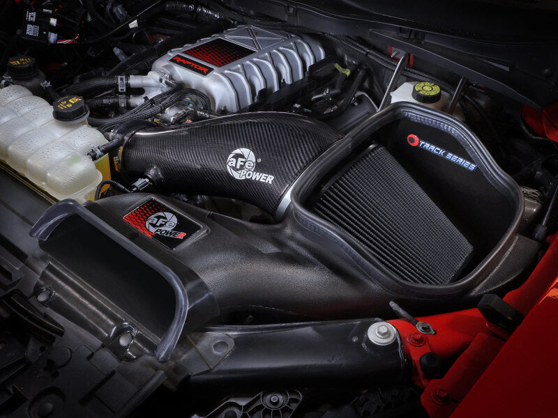aFe 57-10030K - AFE57-10030K - aFe 23-24 Ford F150 Raptor R V8 5.2L Supercharged Track Series Air Intake w/ Black PDS Filter - Shipped in Europe - Tuningsupply.com
