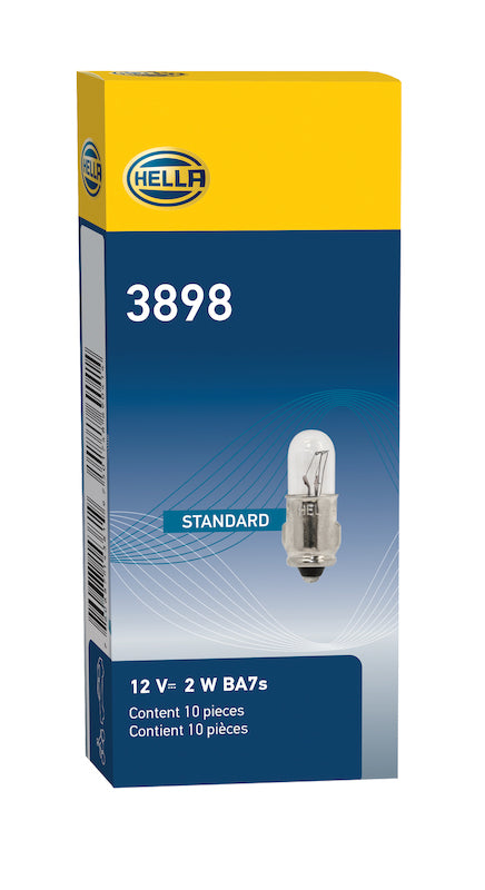 Hella - HELLA3898 - Hella 3898 12V 2W BA7s T2 Halogen Bulb (Min Order Qty 10) - Shipped in Europe - Tuningsupply.com