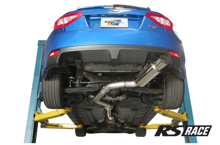 GReddy - GRE10168407 - GReddy 08-14 Subaru WRX STI/ 11-14 WRX HB Evolution RS Exhaust - Shipped in Europe - Tuningsupply.com