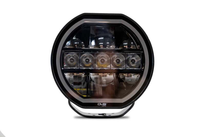 DV8 Offroad BE7RW108W-H - DVEBE7RW108W-H - DV8 Offroad 7in Halo Elite Round Light w/ Accent Halo - White/Amber - Shipped in Europe - Tuningsupply.com