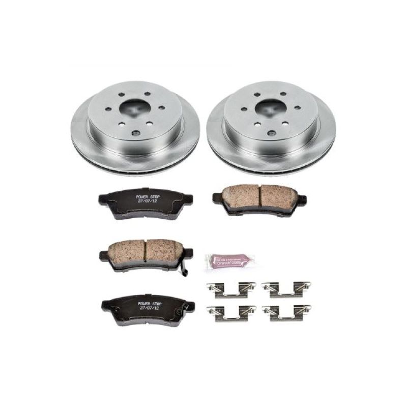 PowerStop KOE4621 - PSBKOE4621 - Power Stop 05-18 Nissan Frontier Rear Autospecialty Brake Kit - Shipped in Europe - Tuningsupply.com