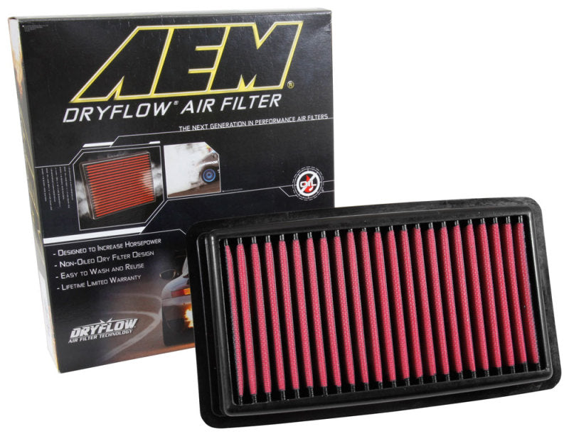 AEM Induction 28-50041 - AEM28-50041 - AEM 16-17 Honda Pilot V6-3.5L F/l DryFlow Air Filter - Shipped in Europe - Tuningsupply.com