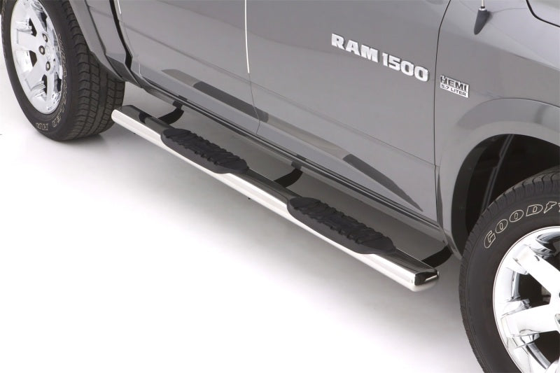 LUND 23984003 - LND23984003 - Lund 10-17 Dodge Ram 2500 Crew Cab 5in. Oval Straight SS Nerf Bars - Polished - Shipped in Europe - Tuningsupply.com