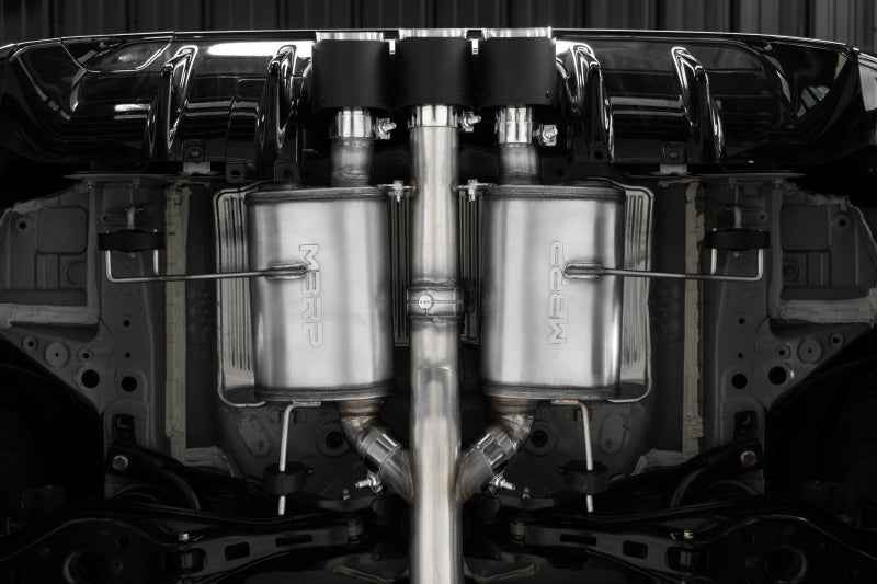 MBRP PS49043CF - MBRPS49043CF - MBRP 2024+ Acura Integra Type-S Armor Pro 3in Active Profile Catback Exhaust - Carbon Fiber Tips - Shipped in Europe - Tuningsupply.com