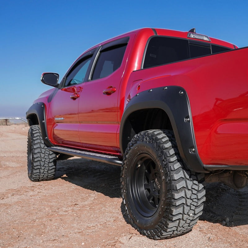 Husky Liners - HSL2803922 - Husky Liners 16-23 Toyota Tacoma Pocket Style Fender Flares - 4 Piece Set - Shipped in Europe - Tuningsupply.com