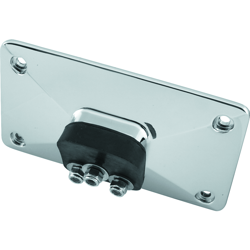Bikers Choice 490044 - BKC490044 - Bikers Choice 55-99 Chrome Pyramid Lisence Plate Bracket 3 Bolt Style - Shipped in Europe - Tuningsupply.com