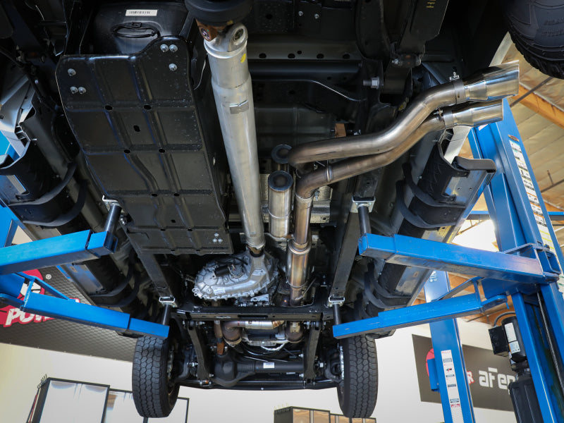aFe 49-43117-P - AFE49-43117-P - aFe Rebel Series 3in 409 SS Cat-Back Exhaust w/ Polish Tips 17-20 Ford F-250 V8 6.2L - Shipped in Europe - Tuningsupply.com