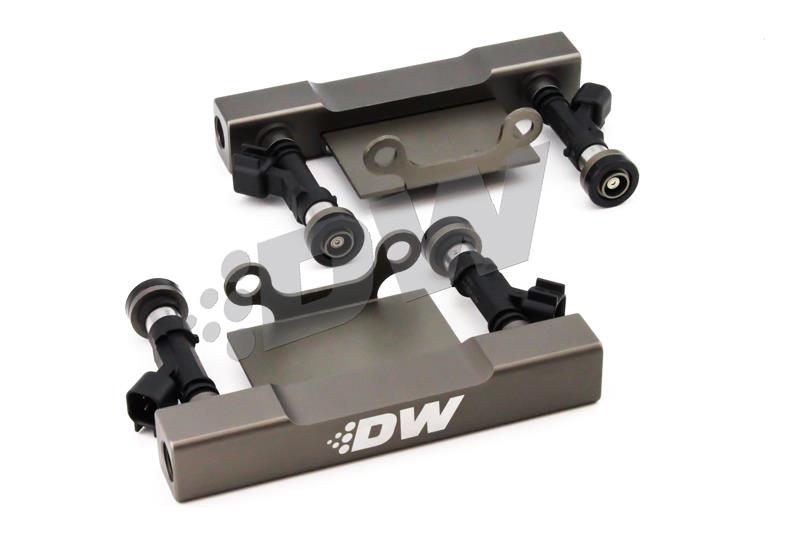 DeatschWerks - DWK6-101-1000 - DeatschWerks 04-06 Subaru STI/LGT Side Feed to Top Feed Fuel Rail Conv Kit w/ 1000cc Injectors - Shipped in Europe - Tuningsupply.com