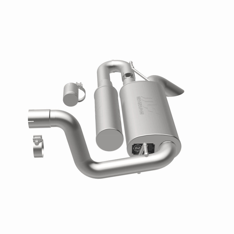 Magnaflow 19620 - MAG19620 - MagnaFlow 18-23 Jeep Wrangler JL 2.0L/3.6L Overland Series Axle-Back Exhaust - Shipped in Europe - Tuningsupply.com