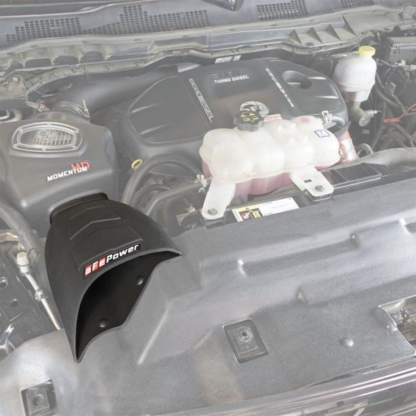 aFe 54-72006-S - AFE54-72006-S - aFe Momentum HD Dynamic Air Scoop 14-16 RAM 1500 EcoDiesel V6 3.0L - Shipped in Europe - Tuningsupply.com