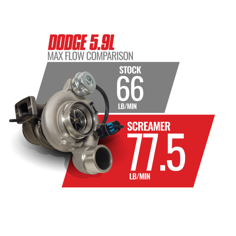 BD Diesel 1045768 - BDD1045768 - BD Diesel 03-07 Dodge 5.9L Cummins Screamer Turbo HE351CW - Shipped in Europe - Tuningsupply.com
