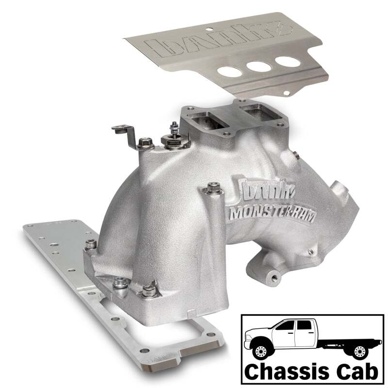 Banks Power 42805-N - GBE42805-N - Banks Power 19-24 Ram 3500/4500/5500 6.7L Diesel Monster-Ram Intake System w/Fuel Line - Natural - Shipped in Europe - Tuningsupply.com