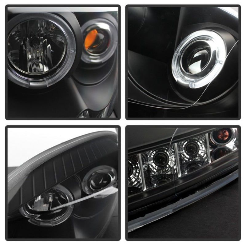 SPYDER 5010001 - SPY5010001 - Spyder Dodge Ram 1500 06-08/Ram 2500 06-09 Projector Headlights LED Halo LED Blk PRO-YD-DR06-HL-BK - Shipped in Europe - Tuningsupply.com