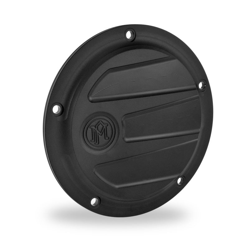 Performance Machine 0177-2075M-SMB - PFM0177-2075M-SMB - Performance Machine Derby Cover Scallop - Black Ops - Shipped in Europe - Tuningsupply.com