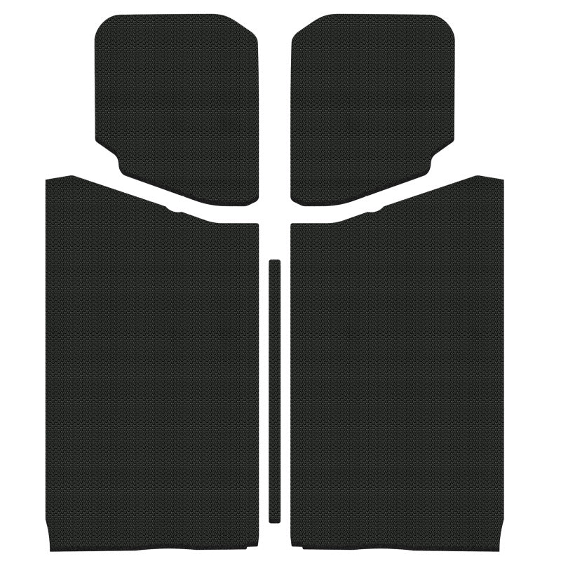 DEI 50188 - DEI50188 - DEI 18-23 Jeep Wrangler JL 2-Door Boom Mat Headliner - 5 Piece - Black - Shipped in Europe - Tuningsupply.com