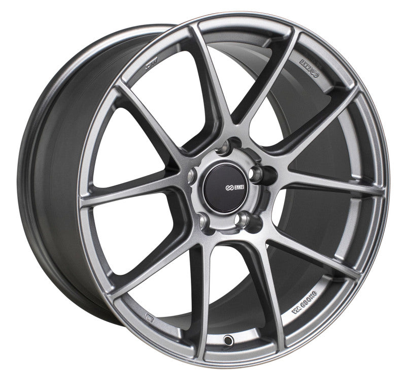 Enkei 522-880-6535GR - ENK522-880-6535GR - Enkei TS-V 18x8 5x114.3 35mm Offset 72.6mm Bore Storm Grey Wheel - Shipped in Europe - Tuningsupply.com