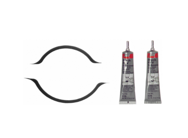 Fel-Pro OS30633R - FELOS30633R - Fel-Pro 94-00 Mazda Miata/95-98 Protege Engine Oil Pan Gasket Set - RTV Silicone w/ Rubber End Seals - Shipped in Europe - Tuningsupply.com