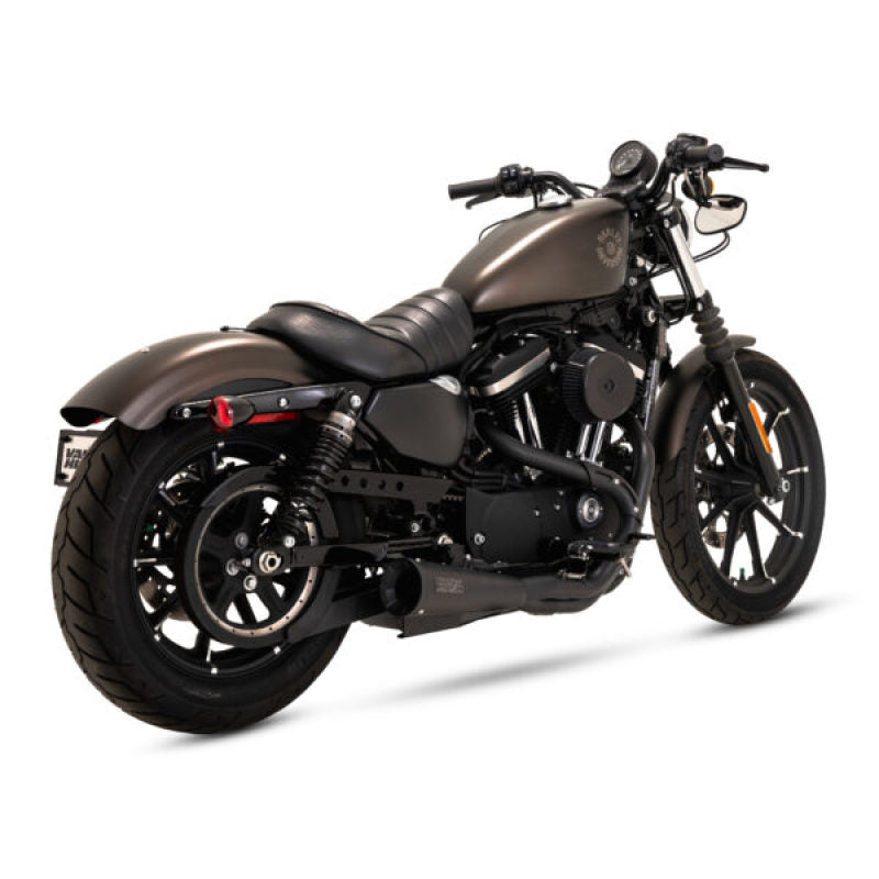 Vance and Hines 47323 - VAH47323 - Vance & Hines HD Softail Fat Bob 18-22 Upsweep SS 2-1 PCX Full System Exhaust - Shipped in Europe - Tuningsupply.com