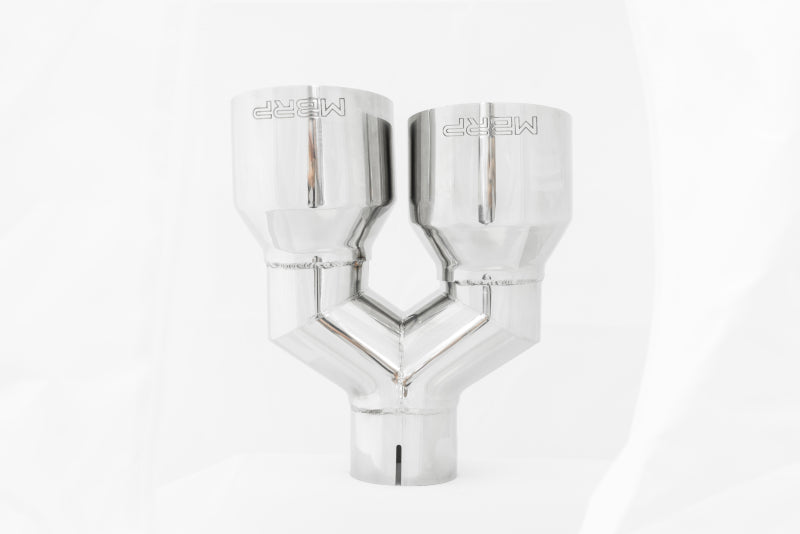 MBRP PT5178 - MBRPT5178 - MBRP Universal T304 SS Dual Tip 4in OD/2.5in Inlet - Shipped in Europe - Tuningsupply.com