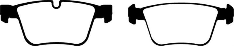 EBC DP41942R - EBCDP41942R - EBC 07-11 Mercedes-Benz CL63 AMG 6.2 Yellowstuff Rear Brake Pads - Shipped in Europe - Tuningsupply.com