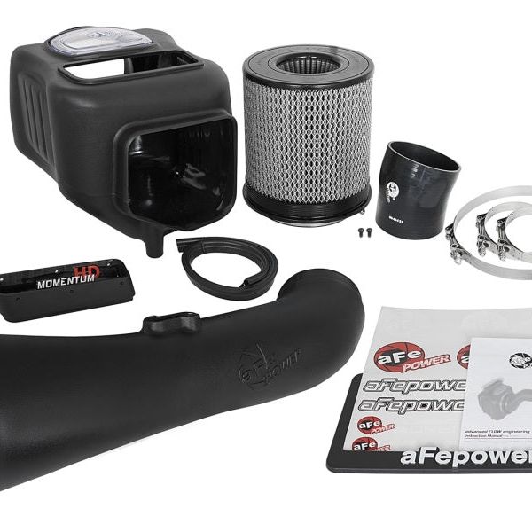 aFe 51-74008 - AFE51-74008 - aFe Momentum HD Pro DRY S 2017 GM Diesel Trucks V8-6.6L Cold Air Intake System - Shipped in Europe - Tuningsupply.com
