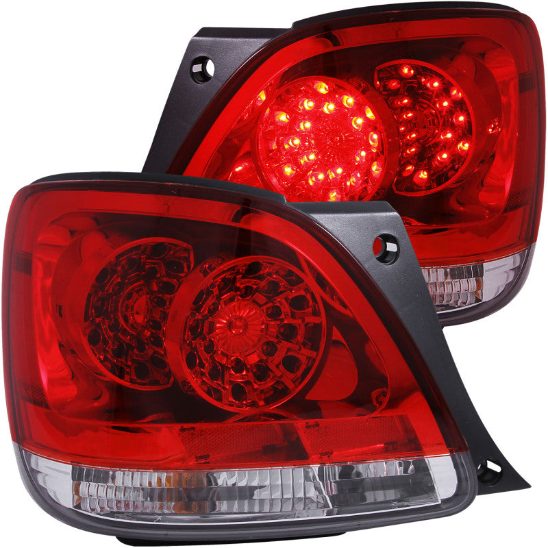 ANZO 321101 - ANZ321101 - ANZO 1998-2005 Lexus Gs300 LED Taillights Red/Clear - Shipped in Europe - Tuningsupply.com