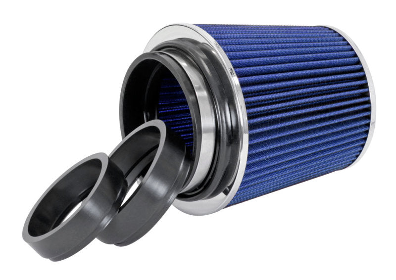 Spectre 8136 - SPE8136 - Spectre Adjustable Conical Air Filter 5-1/2in. Tall (Fits 3in. / 3-1/2in. / 4in. Tubes) - Blue - Shipped in Europe - Tuningsupply.com