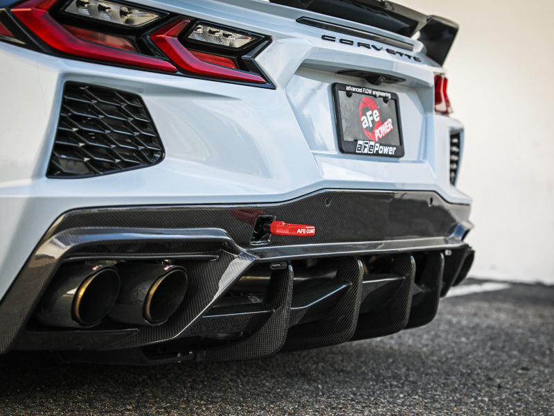 aFe 450-401015-R - AFE450-401015-R - AFE 20-24 Chevrolet C8 Corvette Rear Tow Hook - Red - Shipped in Europe - Tuningsupply.com