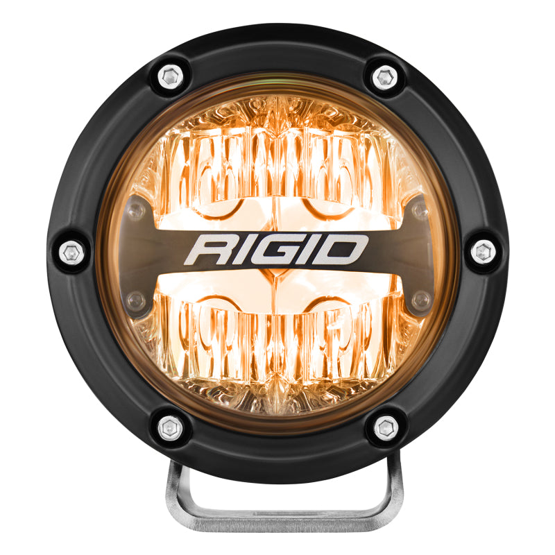Rigid Industries 36401 - RIG36401 - Rigid Industries 360-Series 4in LED Off-Road Drive Beam - RGBW (Pair) - Shipped in Europe - Tuningsupply.com